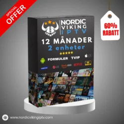 Förnya Viking IPTV 12 Månader Tvilling