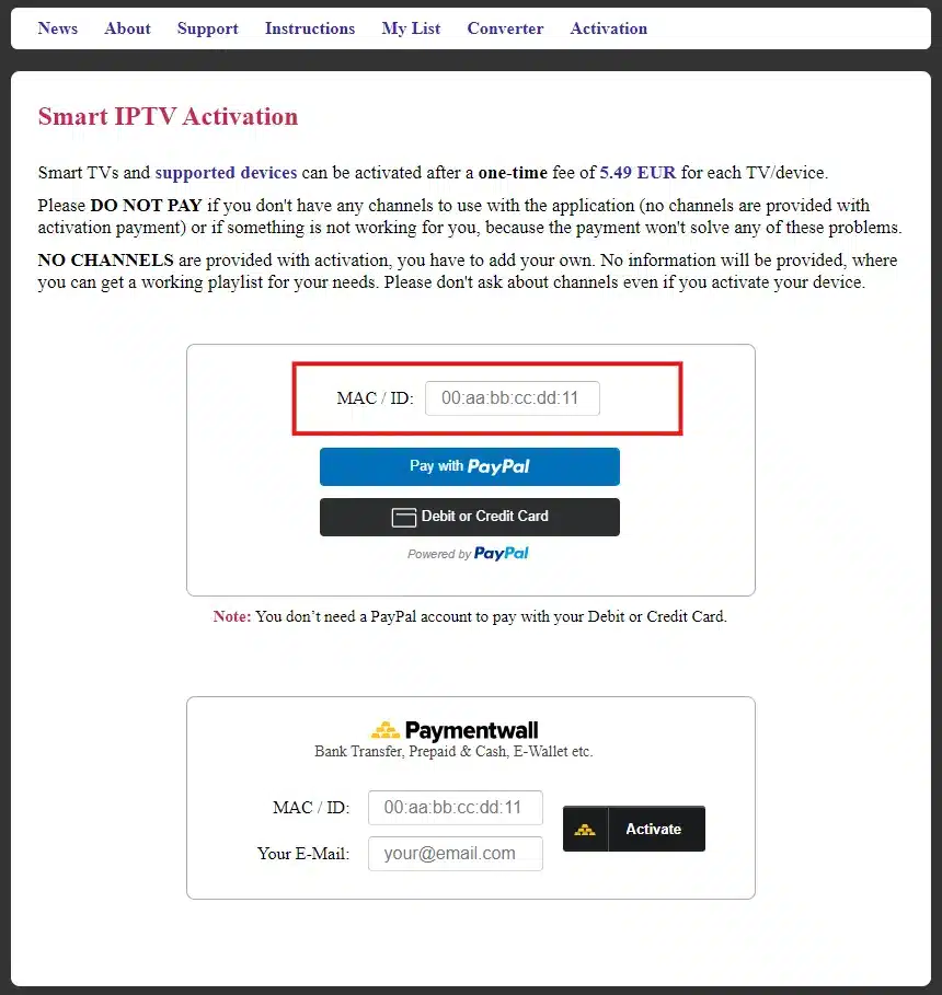 Philips smart iptv app activation