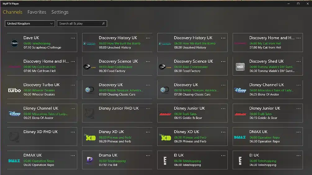 My iptv player för windows