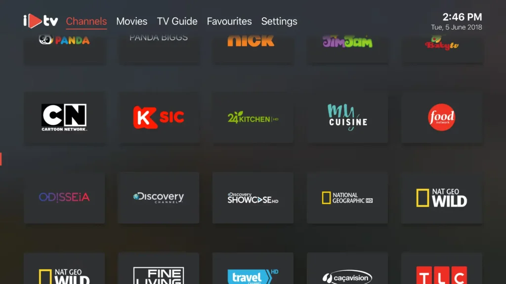 iplay tv-app på apple tv